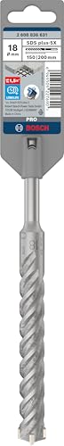Bosch 1x PRO SDS plus-5X Hammerbohrer, 18 x 150 x 200 mm – Ansicht 2