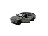 Dromader Welly Modellauto BMW IX Fahrzeug Miniatur Auto Maßstab 1:39 Silber