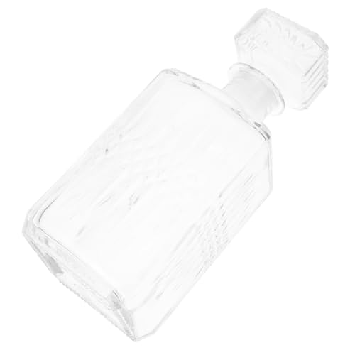 CIYODO Decanter Wine Carafe with Lid Wine Diffuser Wine Pourer Whiskey Bottle Drink Dispenser Wine Aerator Dispenser Beer Freezer Mugs Clear Beer Bottles Flask Glass Transparent