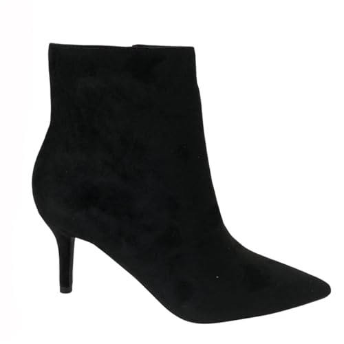 Genérico Botas bajas para mujer con tacón de aguja elegantes para fiesta