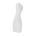 HealthSmart Female Portable Urinal Bottle with Contoured Handle for Incontinence, Lightweight Shatter-Resistant Plastic, 11.5 x 4 inches, 1 Quart Capacity, Clear