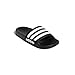 adidas Adilette Shower Slides, Core Black/White/Core Black, 4 US Unisex Big Kid