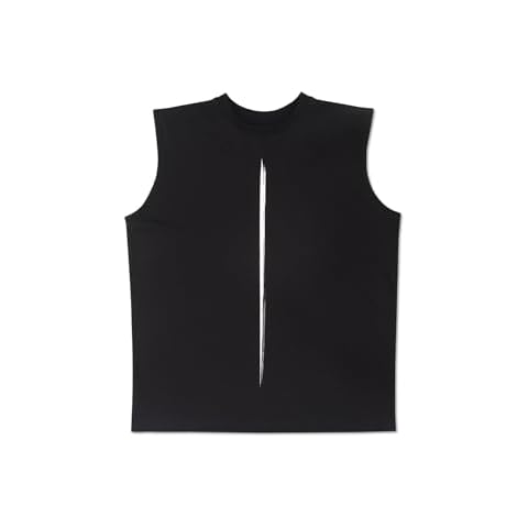 Ink Sleeveless T-Shirt (US, Alpha, XX-Large, Regular, Regular, Black) Cover