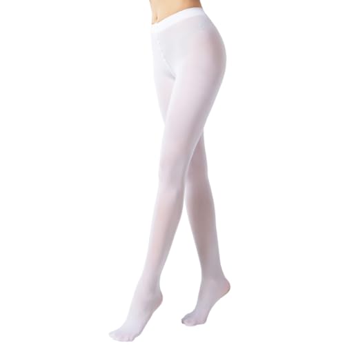 Image of Womens 40 Den Opaque Control Top Tights, High Waist Pantyhose
