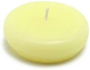 CFZ-024-12 2 .25 in. Floating Candles Ivory - 288 Piece