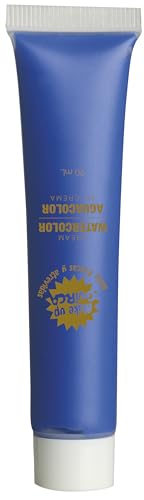 Tubo Maquillaje Crema Azul Oscuro 20 Ml