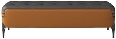 Light Luxury Storage Ottoman Bench - Versatile Home Entryway Shoe Bench, Sofa Stool & Bedside Rest for Clothing & Accessories, Dimensions D150*42 * 43Cm image 5