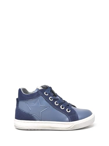 Naturino Baskets Bleu 2013050 pour enfant en cuir souple