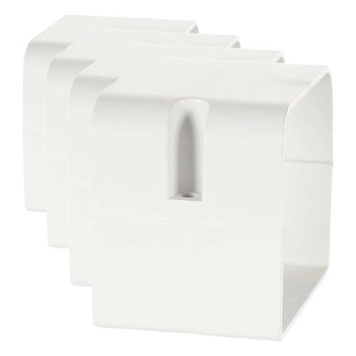 Image of DiversiTech 230-CP3 3 inch Union Coupling Fitting for SpeediChannel Line Set Cover (Pack of 4)