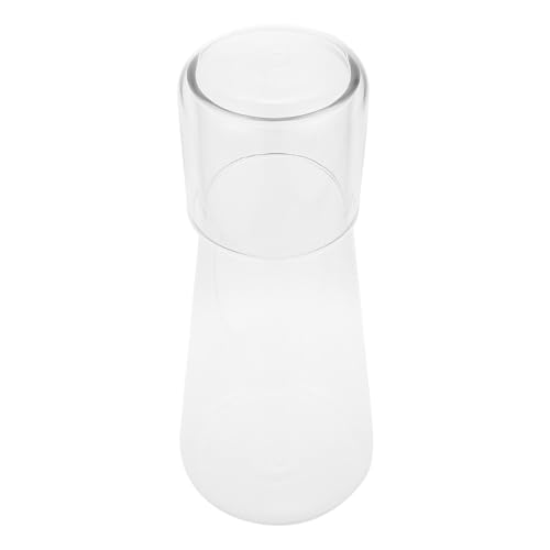 TOYANDONA Jarra de Agua de Vidrio Transparente 750Ml con Dispensador de Agua Fría para Cenas y Picnics Tetera Apta para Alimentos Adecuado para Bebidas Frías y Fiestas