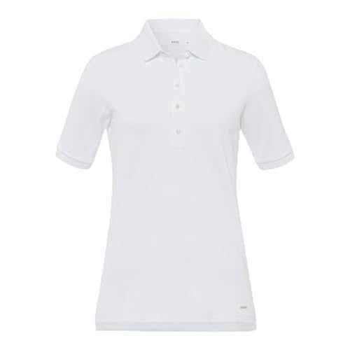 BRAX Style Cleo Poloshirt unifarben in Einer Pima Pique Qualität