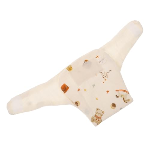 PartyKindom Pantalones de Pañal de Algodón Reutilizables para Bebés Pantalones de Entrenamiento Lavables y Ajustables Diseño Chic y Portátil para Uso de Recién Nacidos