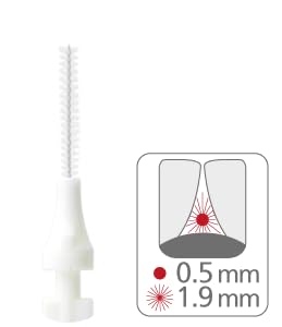 Paro Swiss Isola F, XXXX-Fine, White, Cylindrical, Ø 1.7 Mm, 5 Pcs.