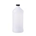 Consolidated Plastics Modern Round Bottle with Cap, HDPE, 32 oz., 12 Piece