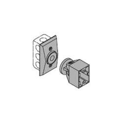 LCN SEM7850DKB SEM 7850-695 Dark Bronze Recessed Wall Mount Magnet TRIVOLT
