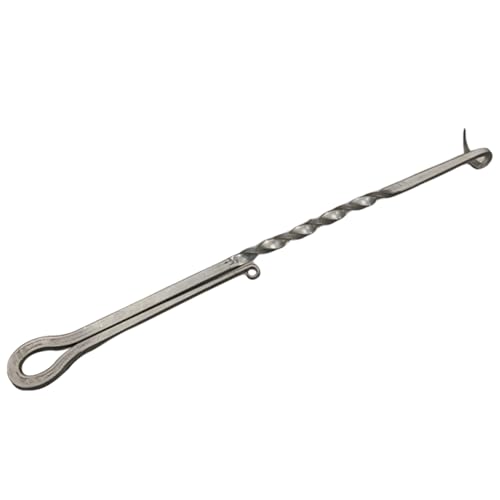 BBQ Food Flipper 13,8 Zoll Länge Edelstahl Fleischhaken Flipper Grillzubehör Leicht zu reinigende Fleischhaken zum Grillen von Fleisch Kochen Räucherzubehör, Stil 2 Fleischhaken Flipper Fleischhaken f