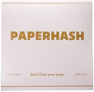 Professional paper for concentrates, extracts, waxes and oils (12cm x 12cm | 100 Sheets) image 3