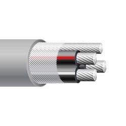 6-6-6 Aluminum SER Cable w/ 6AWG Ground 250 ft