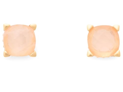 kate spade new york 6mm Square Studs, Dusty Pink