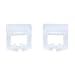 Tile Leveling System Clips - 800 Pcs Clips (2mm)
