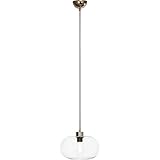 Brilliant lamp Sandness suspension 25cm cuivre / transparent