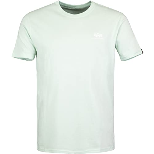 Alpha Industries Basic T-LS Camiseta de Manga Larga, Plum, XXL para Hombre