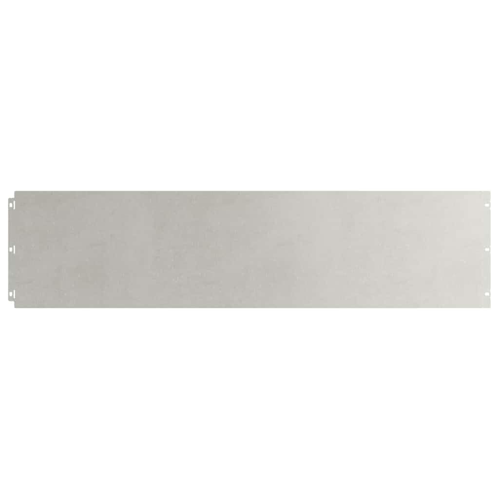 Krawędź trawnika 10 szt. 25 x 103 cm stal nierdzewna | Połączenie bez narzędzi, składane dla krzywych, odporne na korozję, do ogrodu i podjazdów