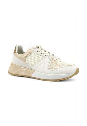 Michael Kors Jaime, Sneaker Mujer, Crema, 40 EU