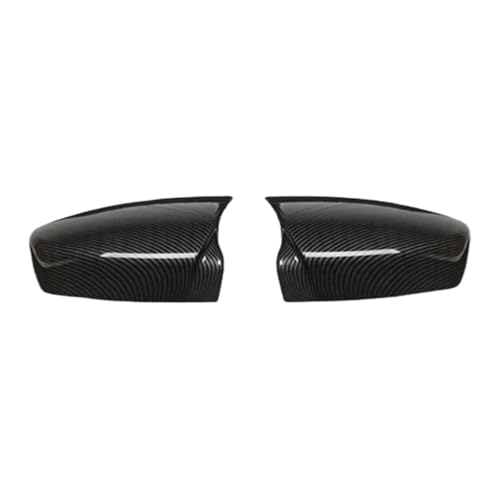 Coques de rétroviseurs extérieurs Mazda 3 Axela 2014-2019 aspect carbone noir