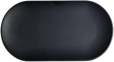 Avanti Linens - Vanity Tray, Countertop Décor, Decorative Home Accessories (Memphis Black Collection)