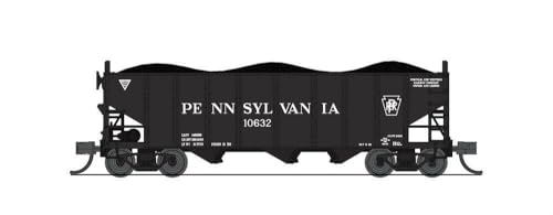 Broadway Limited 7147 N&W H2a Hopper, PRR Lettering, 2-Pack B, N