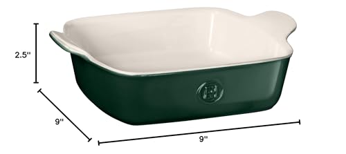 Emile-Henry-9-x-9-2-qt-Square-Baking-Dish-Modern-Classics-Collection-Evergreen Emile Henry 9 x 9 2 qt Square Baking Dish Modern Classics Collection Evergreen