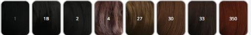 Janet Collection Human Hair Braids Deep Bulk (14"-16") (BURGUNDY, 16")