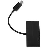 Connecteur otg pour téléphone portable : compatible avec la fonction otg 20 et versions ultérieures (compatible avec la quasi-totalité des smartphones dotés d’un port micro usb), connexion otg pour téléphone