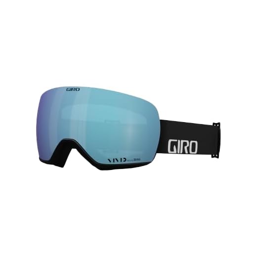 Giro Article Adult Snow Goggle - Black Wordmark Strap with Vivid Royal/Vivid Infrared Lenses