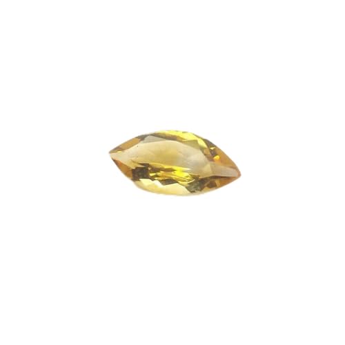 Pierre de naissance de novembre jaune marquise 4x2mm pour cadeau