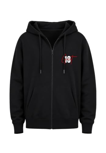 Fuda Store Fuda Black Virat Hoodie Red M - Image 6