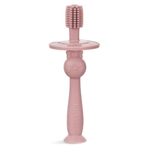 Haakaa BHK075-BH Infant Toothbrush, Easy To Hold 360° Baby Toothbrush cover