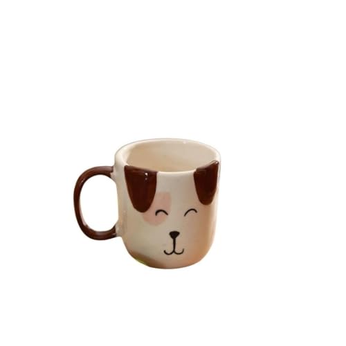 Image of Craftribal Ceramic Puppy Mug - 280 Ml Coffee Mug | Cute Gifts for Girls, Boys, Kids, Friends | Perfect for Tea, Milk, Hot Chocolate & Beverages | Birthday, Anniversary & Gifting Pack of 1