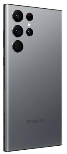 Image of Samsung Galaxy S22 Ultra 5G, US Version, 256GB, Graphite - Unlocked (Renewed)