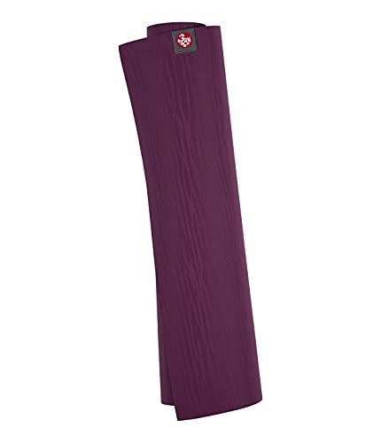 Manduka Eko Lite Yoga Mat - For Women And Men, Lightweight, Durable, Non Slip Grip, 4Mm Thick, 71 Inch, Acai Purple/ Midnight Blue #TOP1