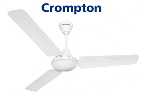Image of Crompton High Speed Cool Breeze 1400 mm (56 inch) Ceiling Fan with Energy Efficient Design, 1 Star Rating (Opal White)
