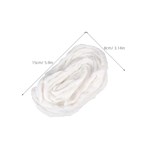 Rouleaux de coton doux esthétique et blanc pour un nettoyage délicat - 7