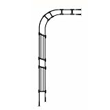 【Hauteur et largeur】 : treillis de pergola en métal avec tailles, plusieurs aide parfaite à l'escalade pour les plantes et décoration de jardin pour les rêves de fleurs.