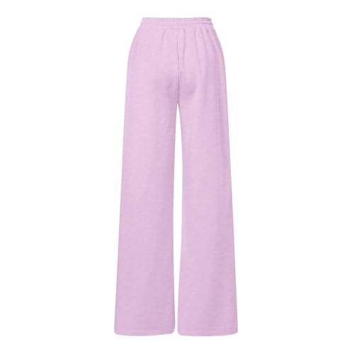 Girls Sweatpants Bowknot Straight Leg Athletic Baggy Pants Lightweight Comfy Cute Clothes Teen Lounge Joggers4