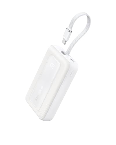 Anker Zolo 20000mAh 30W Power Bank with Built-in USB-C Cable