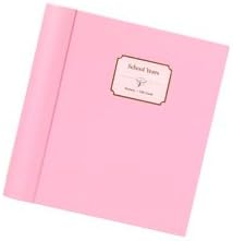 School Years Memory Album. Hold Precious Memories from Your Child's School Days. Pre-Kindergarten to 12th Grade. Convenient Photo Album and Portfolio - Rose