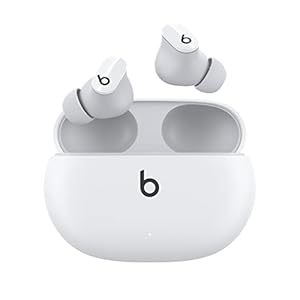 Beats Studio Buds – Volledig draadloze oortjes met ruisonderdrukking – zweetbestendige oortjes, geschikt voor Apple en Android, Class 1 Bluetooth, ingebouwde microfoon – Wit