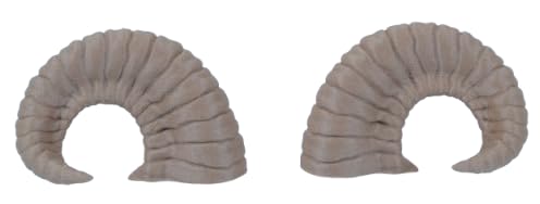 Tims Plum Geweih-Hörner Kopfschmuck für Cosplay und Halloween dämonisches Kreatur-Kostümzubehör Fantasy-Kostüme Fantasy-Kreatur-Kopfschmuck