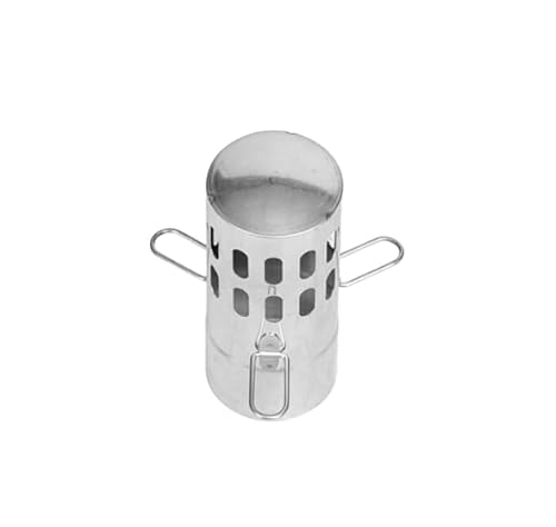 TAISOCA 2.36" Stove Pipe Spark Arrestor Chimney Cap – Stainless Steel Tent Stove Rain Cap & Ember Guard for Camping